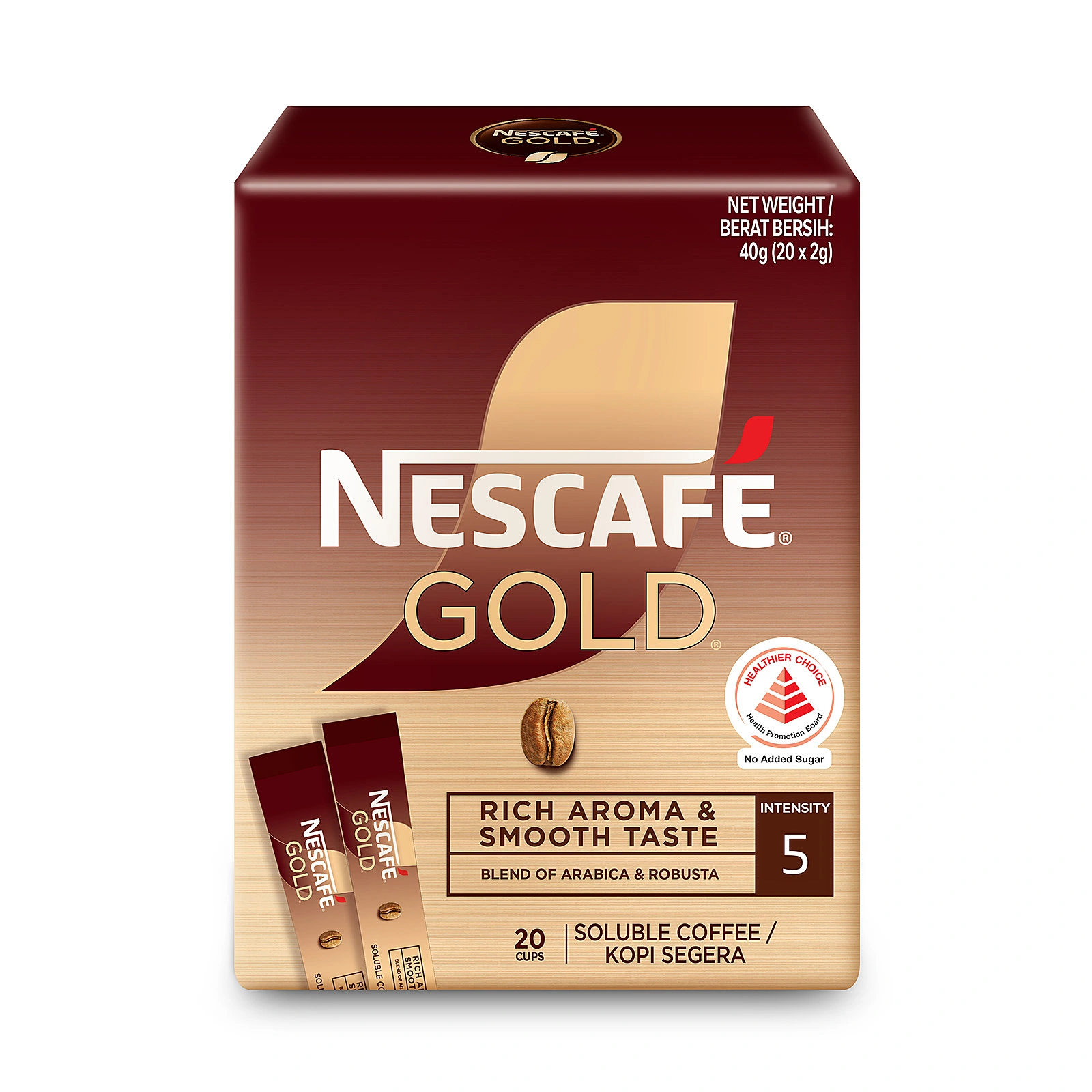 Nescafe 3In1 Gold Coffeemix 15s X 20g