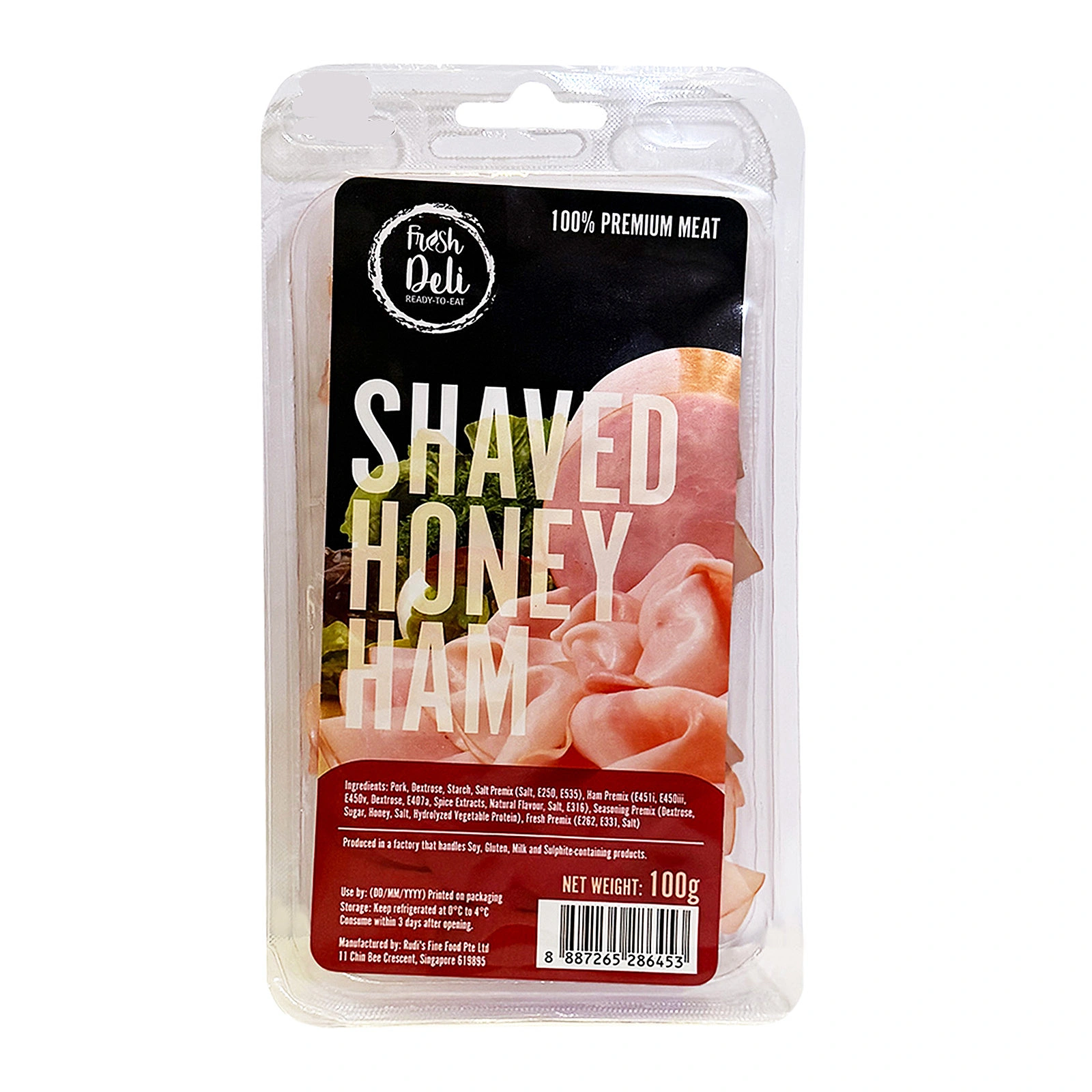 Fresh Deli Shaved Honey Ham 100g