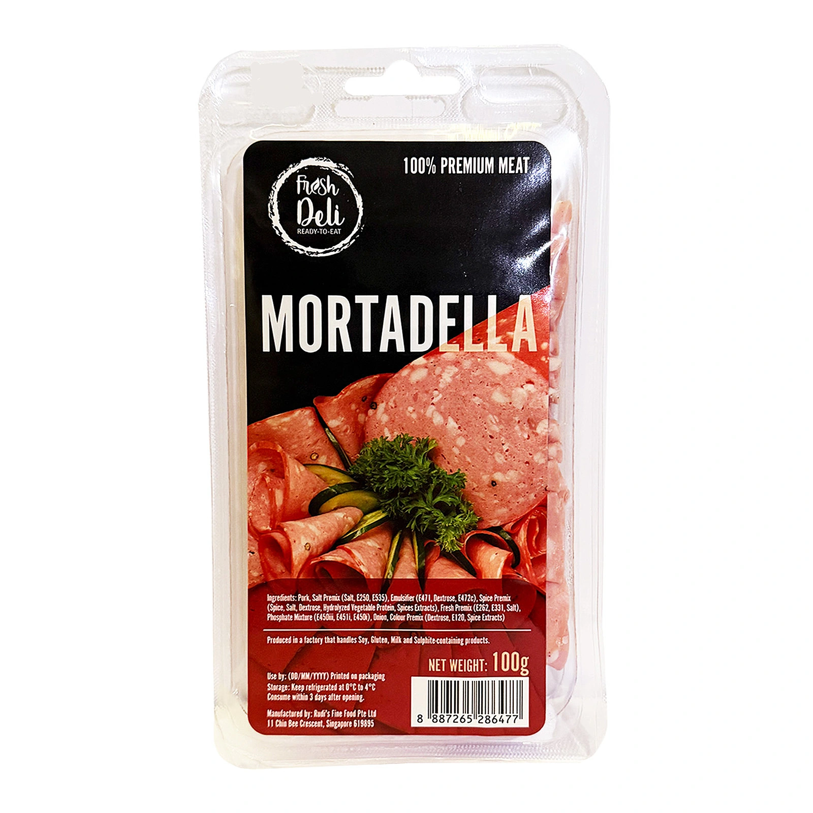 Fresh Deli Mortadella 100g