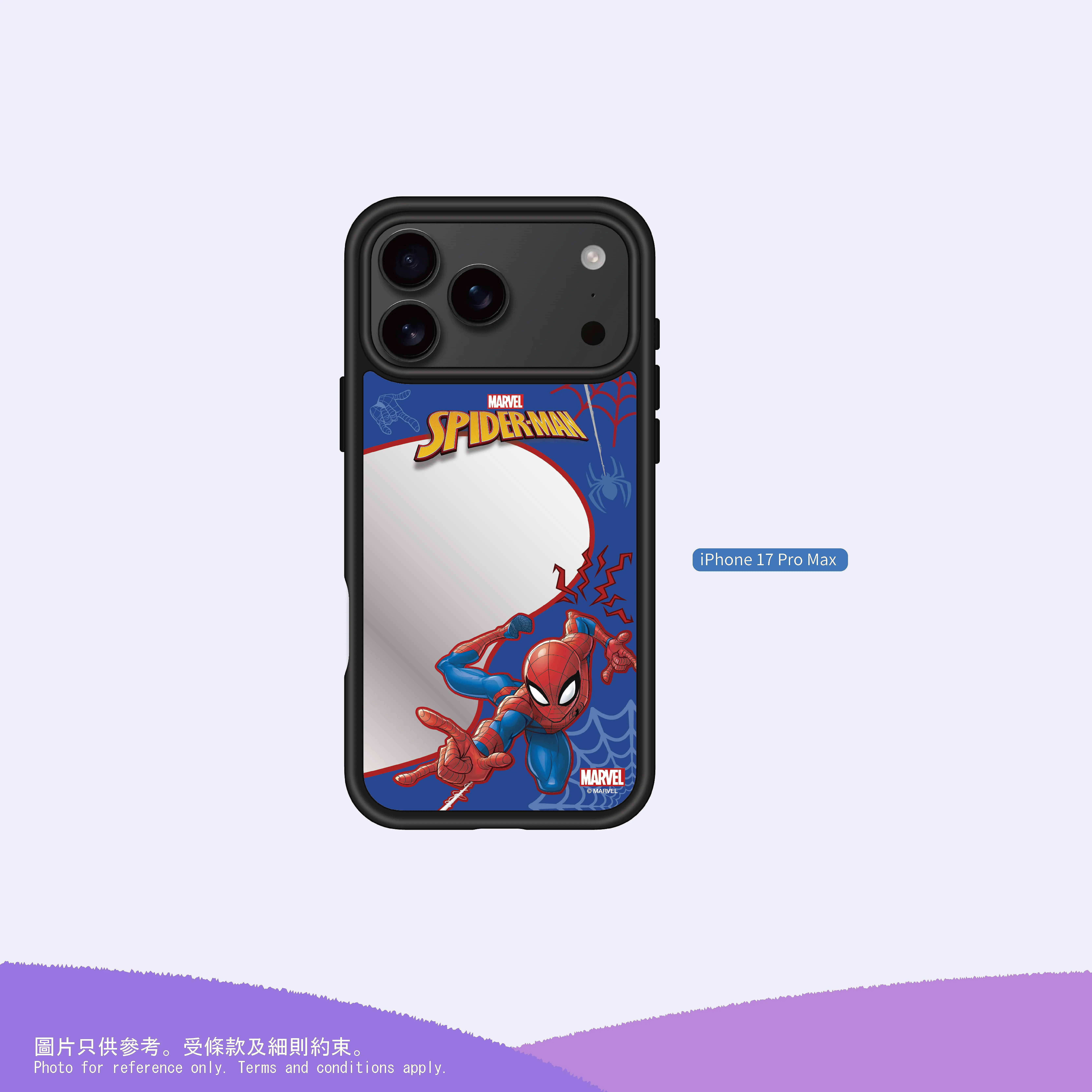 B3-I-SMART MAGSAFE MIRROR PHONE CASE(SPIDER MAN-SILKING)-IPHONE 17 PRO